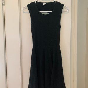 Black Cutout mini dress